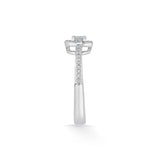 Solitaire Circular Starlight Spark Ring - Zen Diamond India