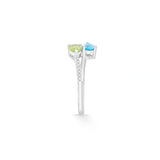 Color Pop Statement Spark Duo Ring