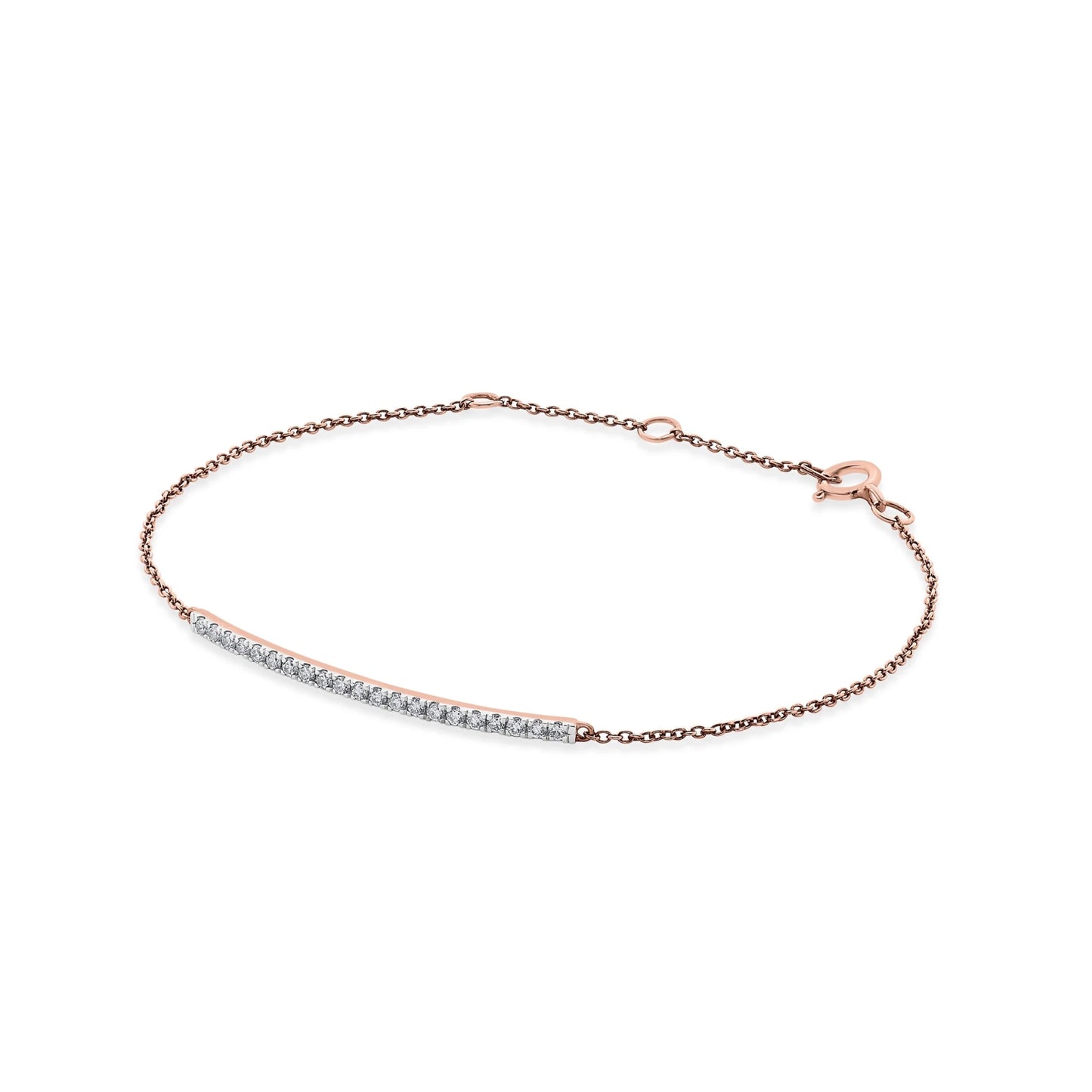 Solitaire Starlit Whisper Bracelet - Zen Diamond India