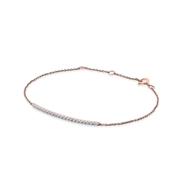 Solitaire Starlit Whisper Bracelet - Zen Diamond India