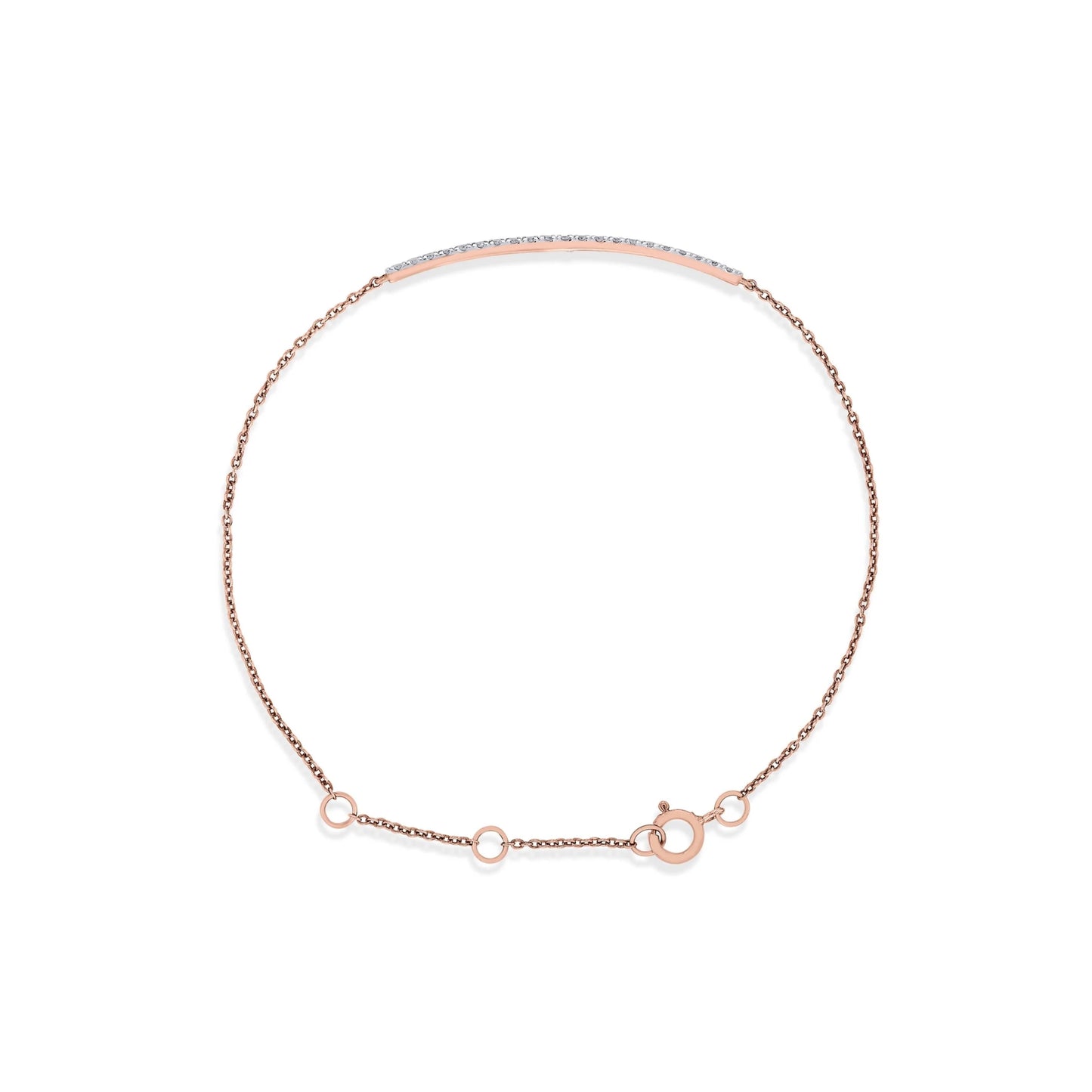 Solitaire Starlit Whisper Bracelet - Zen Diamond India