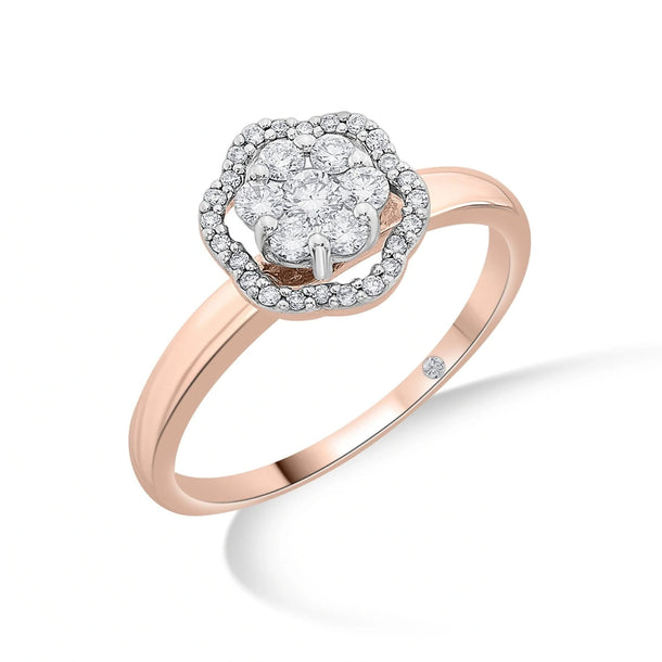 Sassy Rose Bloom Radiance Ring