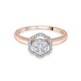 Sassy Rose Bloom Radiance Ring