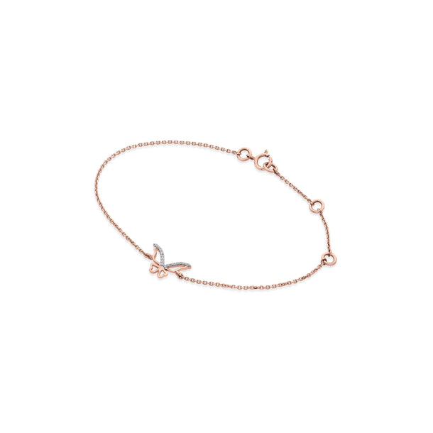 Deck Up Flutter Charm Bracelet - Zen Diamond India