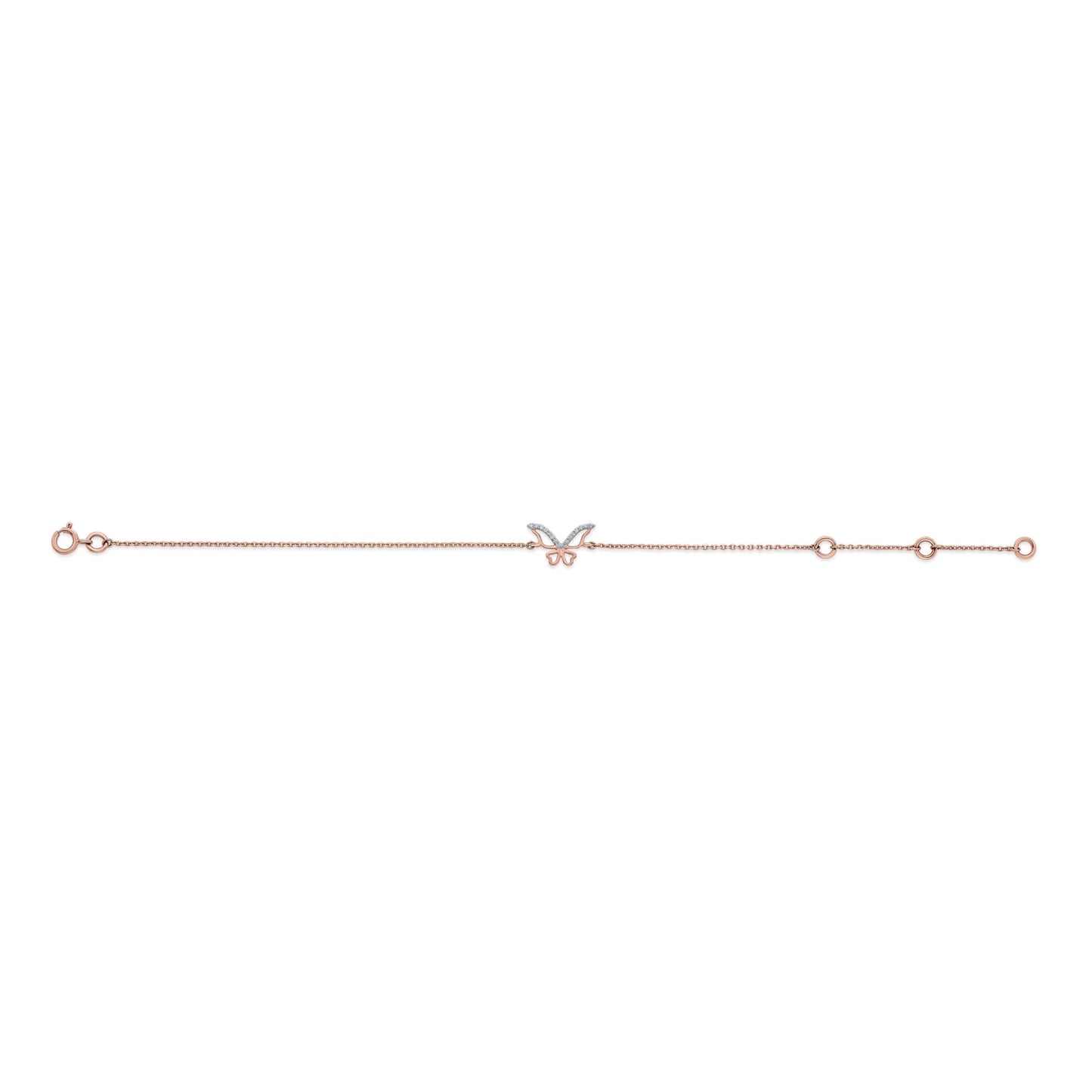 Deck Up Flutter Charm Bracelet - Zen Diamond India