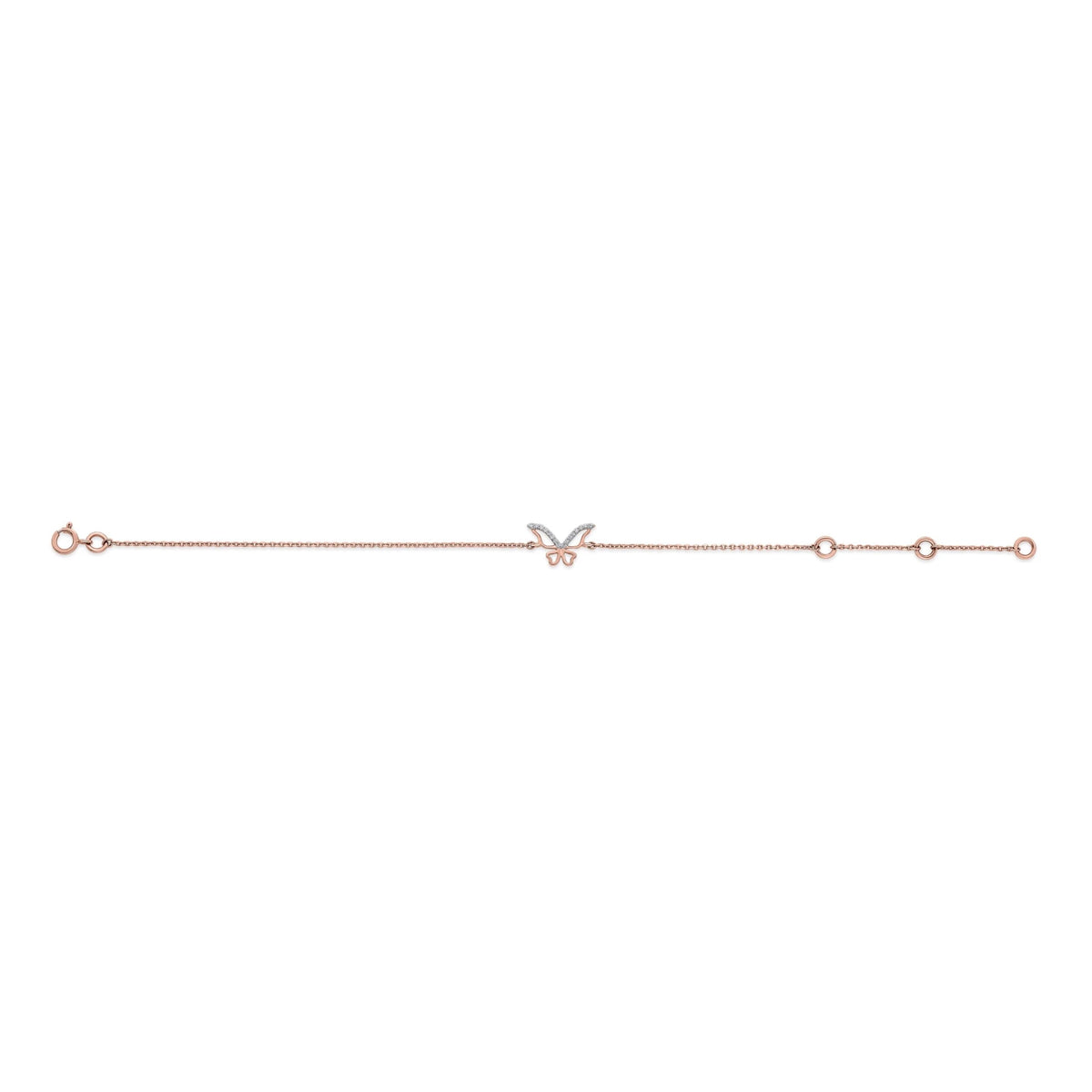 Deck Up Flutter Charm Bracelet - Zen Diamond India