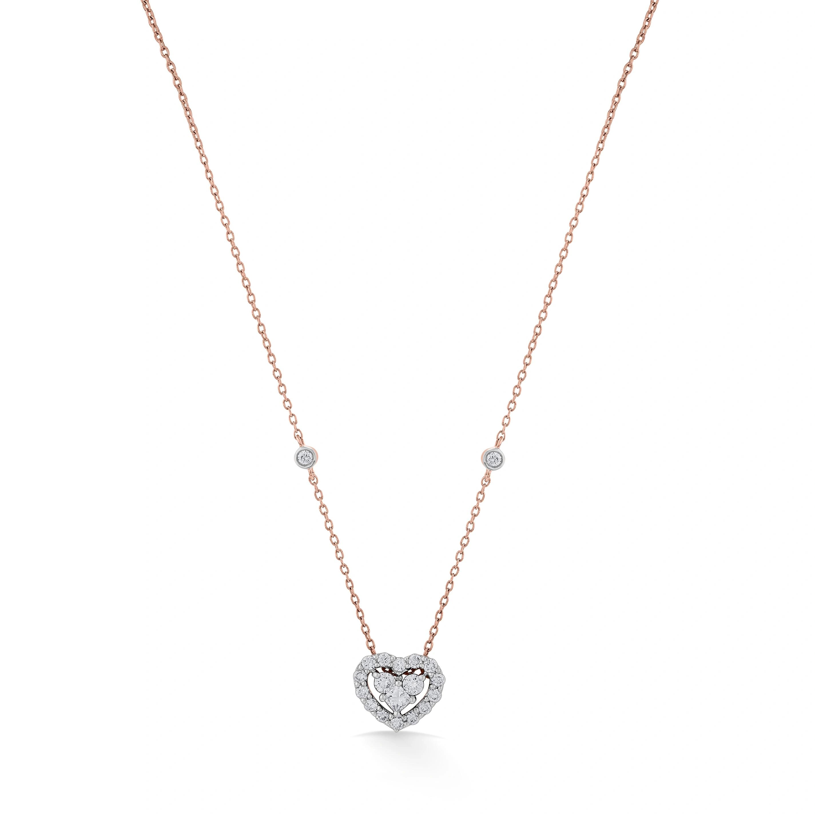 Love Knot Forever Spark Whisper Pendant - Zen Diamond India