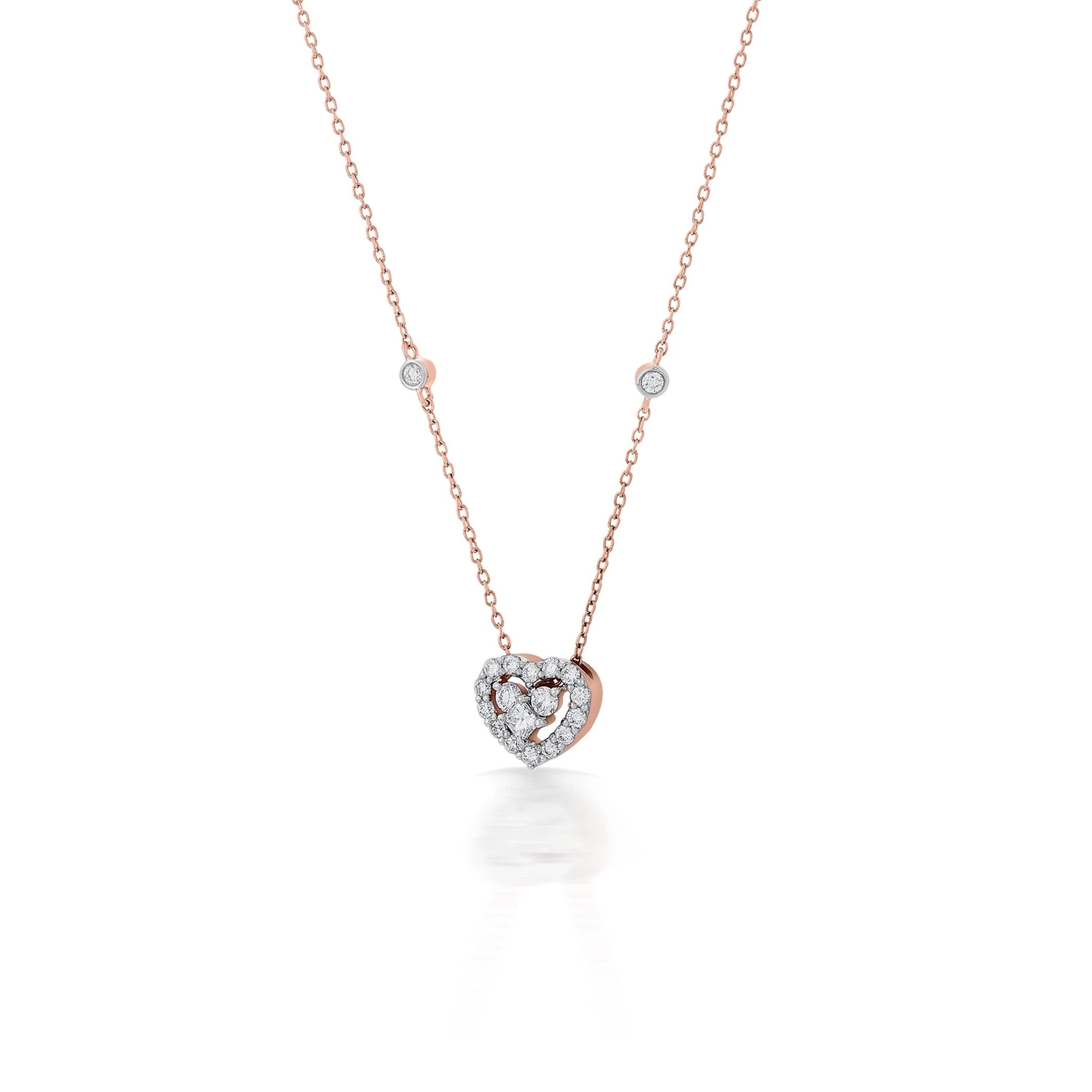 Love Knot Forever Spark Whisper Pendant - Zen Diamond India