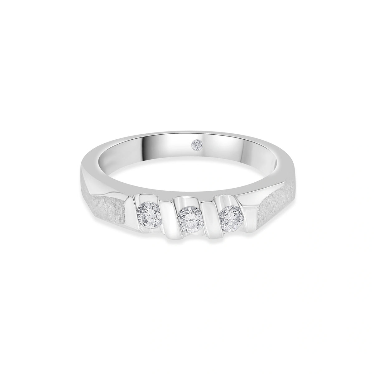 Hugo Triad Groove Ring