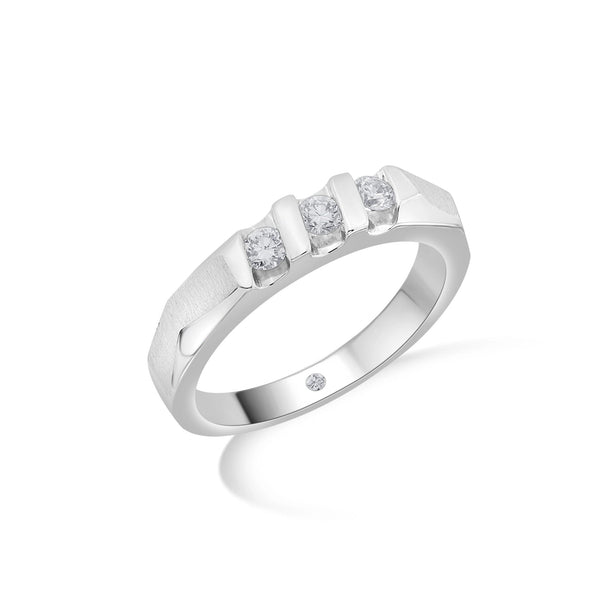 Hugo Triad Groove Ring