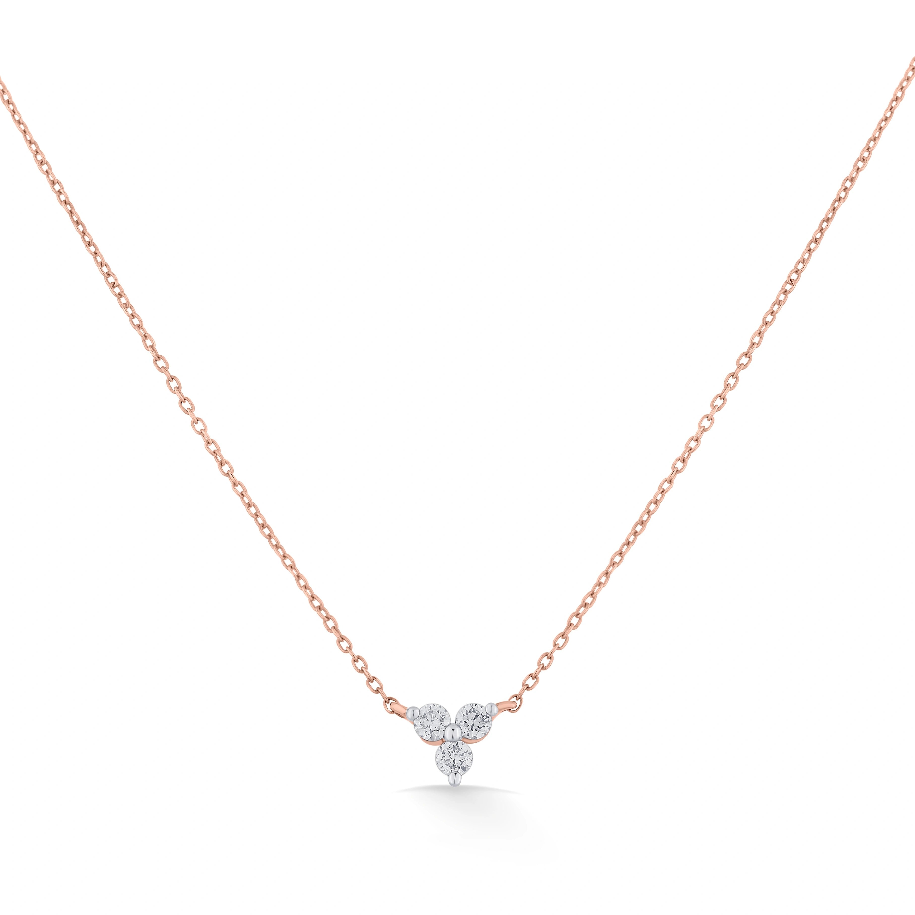 Trinity Spark Luxe Pendant - Zen Diamond India