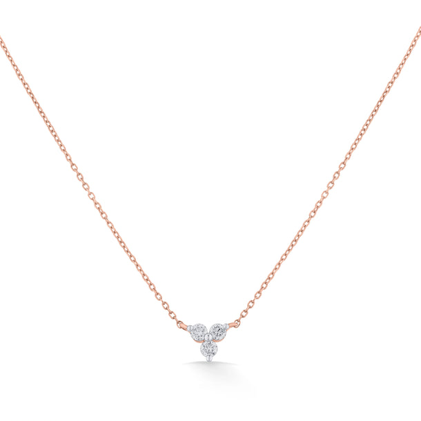 Trinity Spark Luxe Pendant - Zen Diamond India