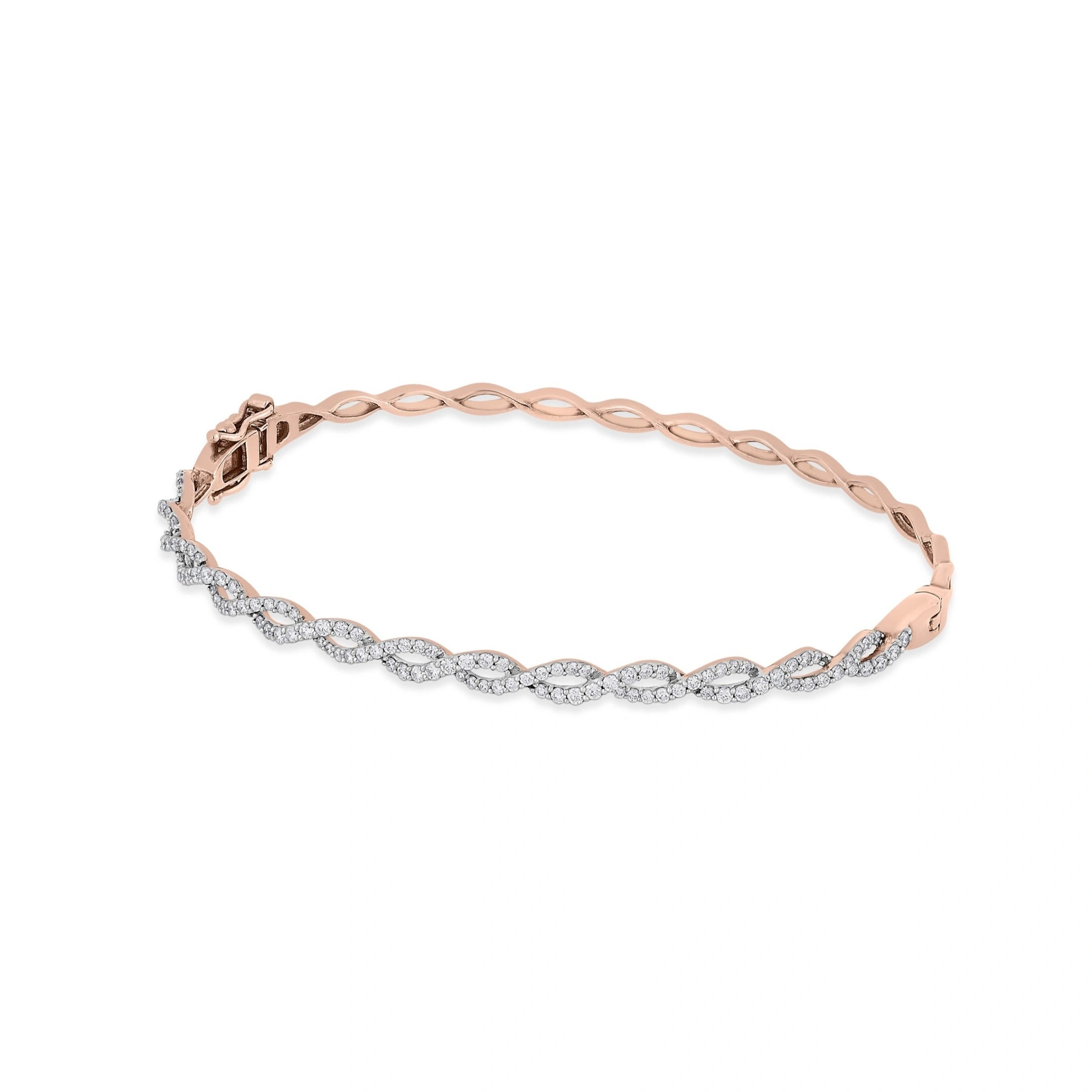 Sassy Twined Spark Bracelet - Zen Diamond India