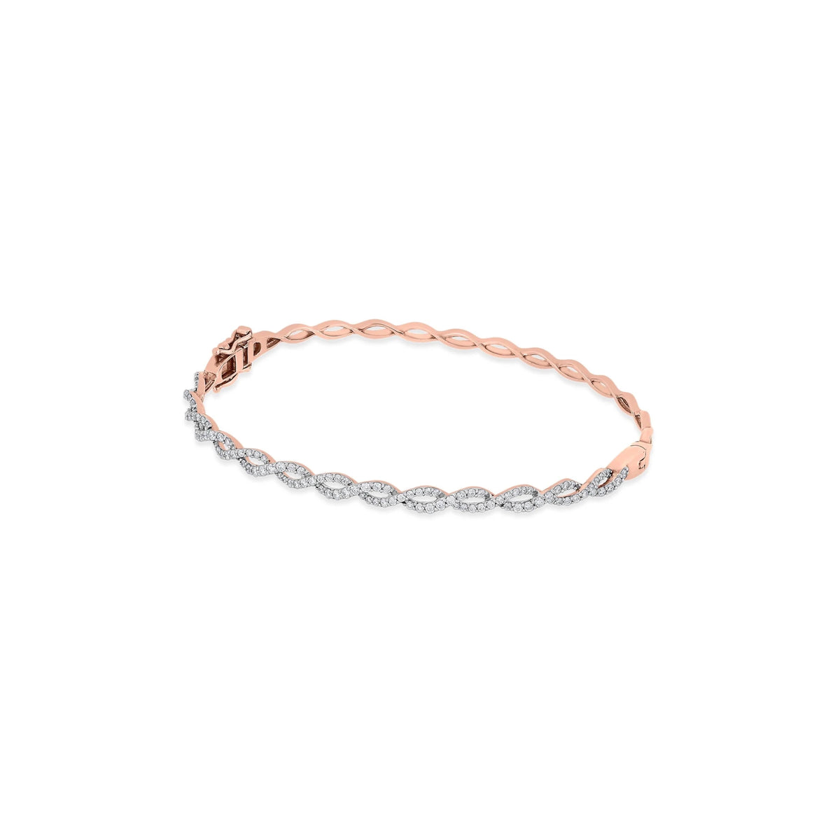 Sassy Twined Spark Bracelet - Zen Diamond India