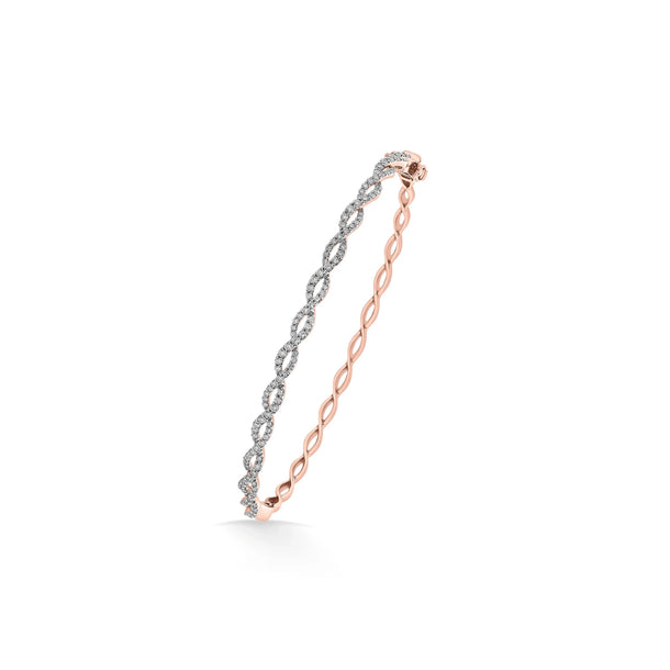 Sassy Twined Spark Bracelet - Zen Diamond India