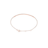 Solitaire Soft Spark Line Bracelet - Zen Diamond India