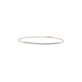 Solitaire Soft Spark Line Bracelet - Zen Diamond India