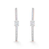Sassy Oval Luxe Earrings - Zen Diamond India