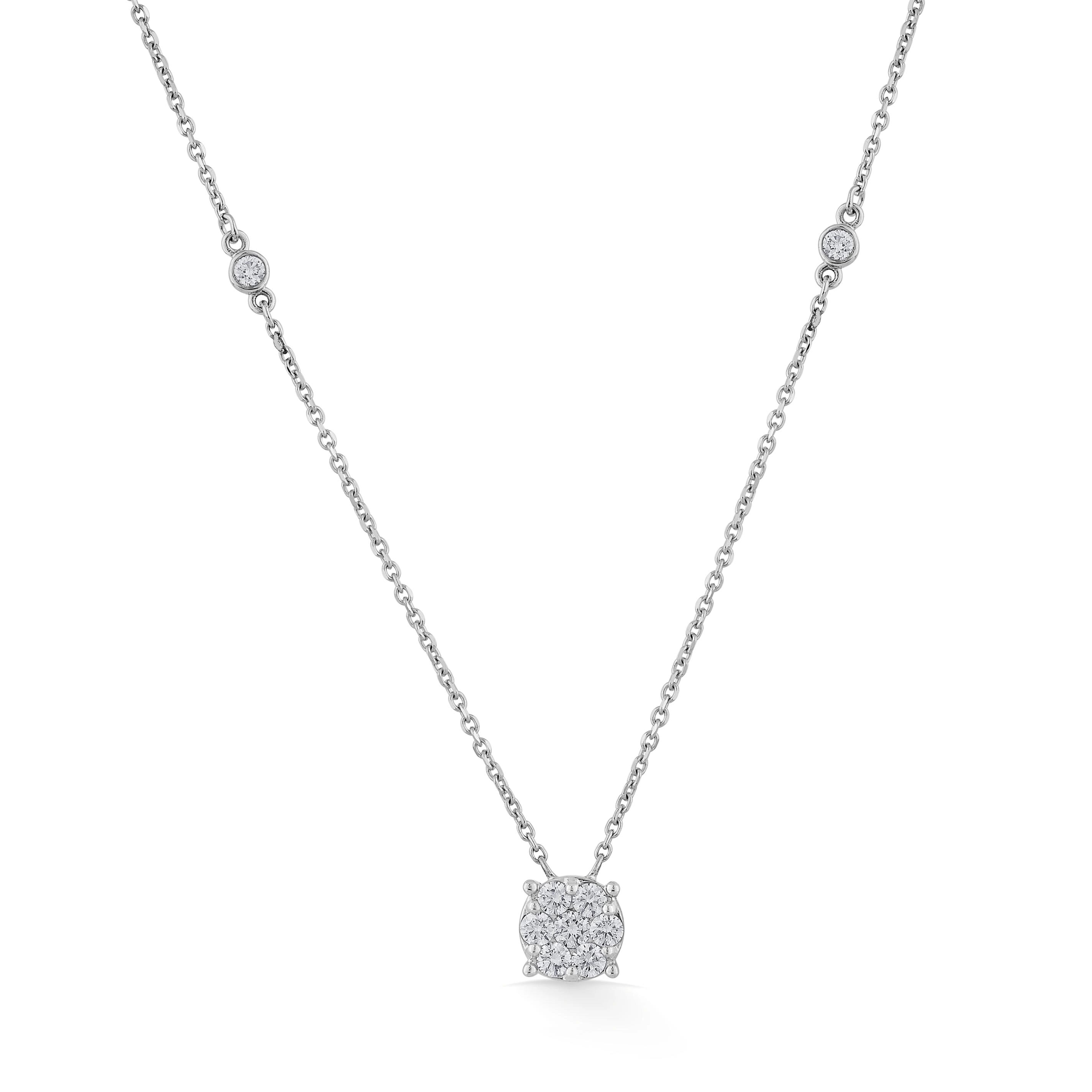 Deck Up Sparkle Dewdrop Pendant - Zen Diamond India