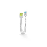 Color Pop Orbit Sparkle Luxe Ring