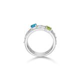 Color Pop Orbit Sparkle Luxe Ring