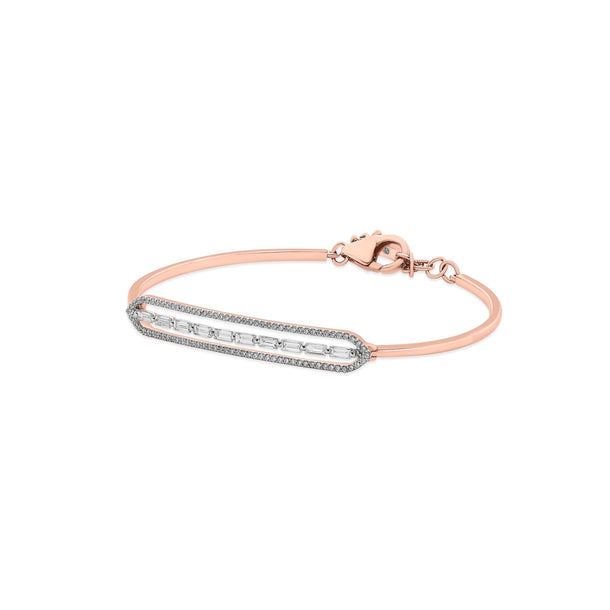 Sassy Sleek Line of Light Bracelet - Zen Diamond India
