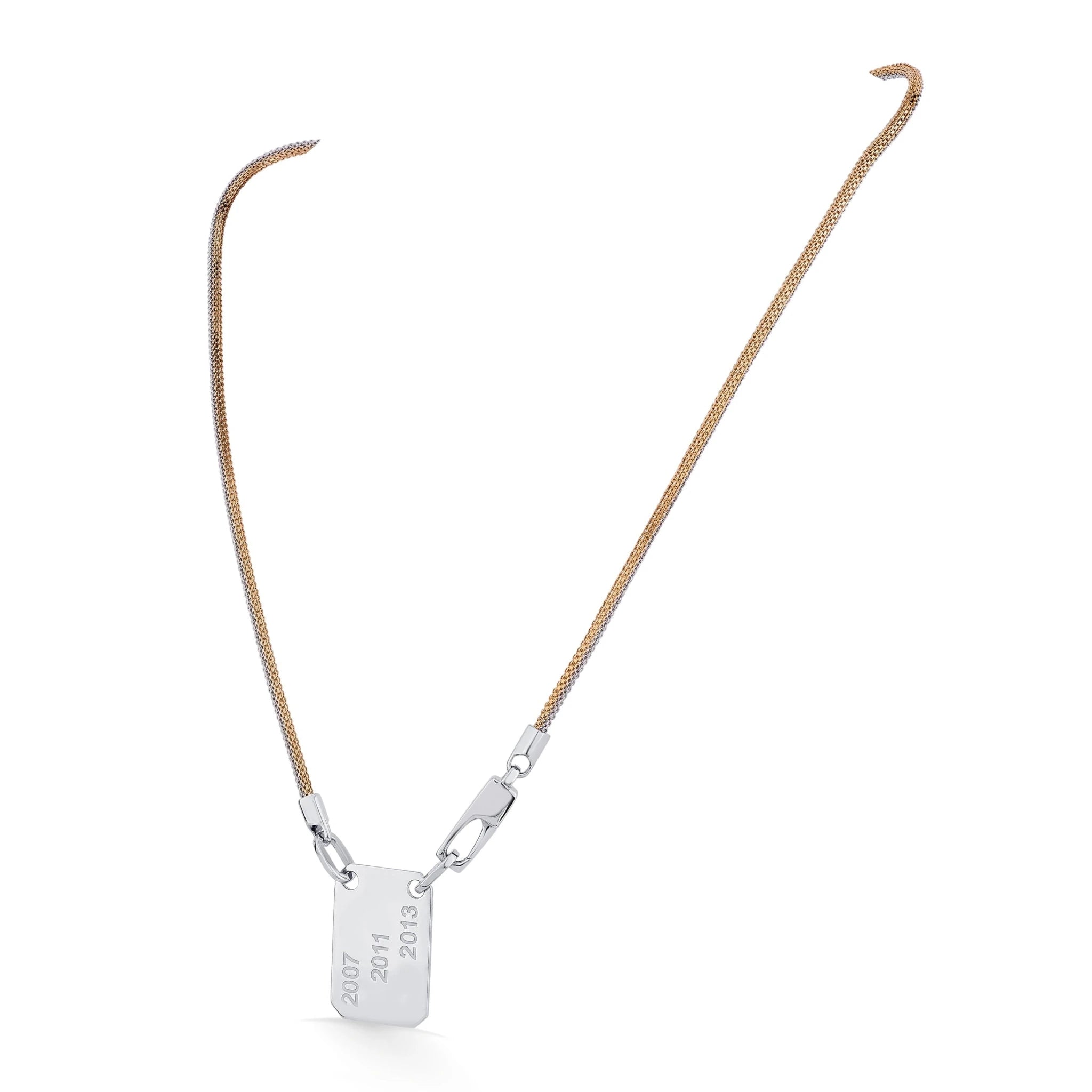 Hugo Signature Mark Necklace - Zen Diamond India