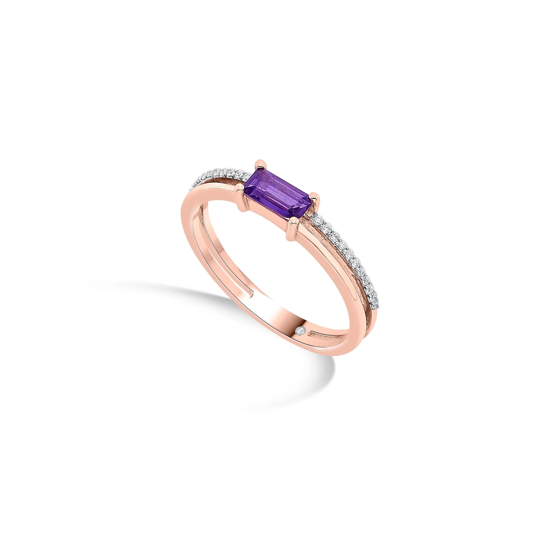 Color Pop Regal Amber Solitaire - Zen Diamond India