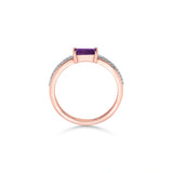Color Pop Regal Amber Solitaire