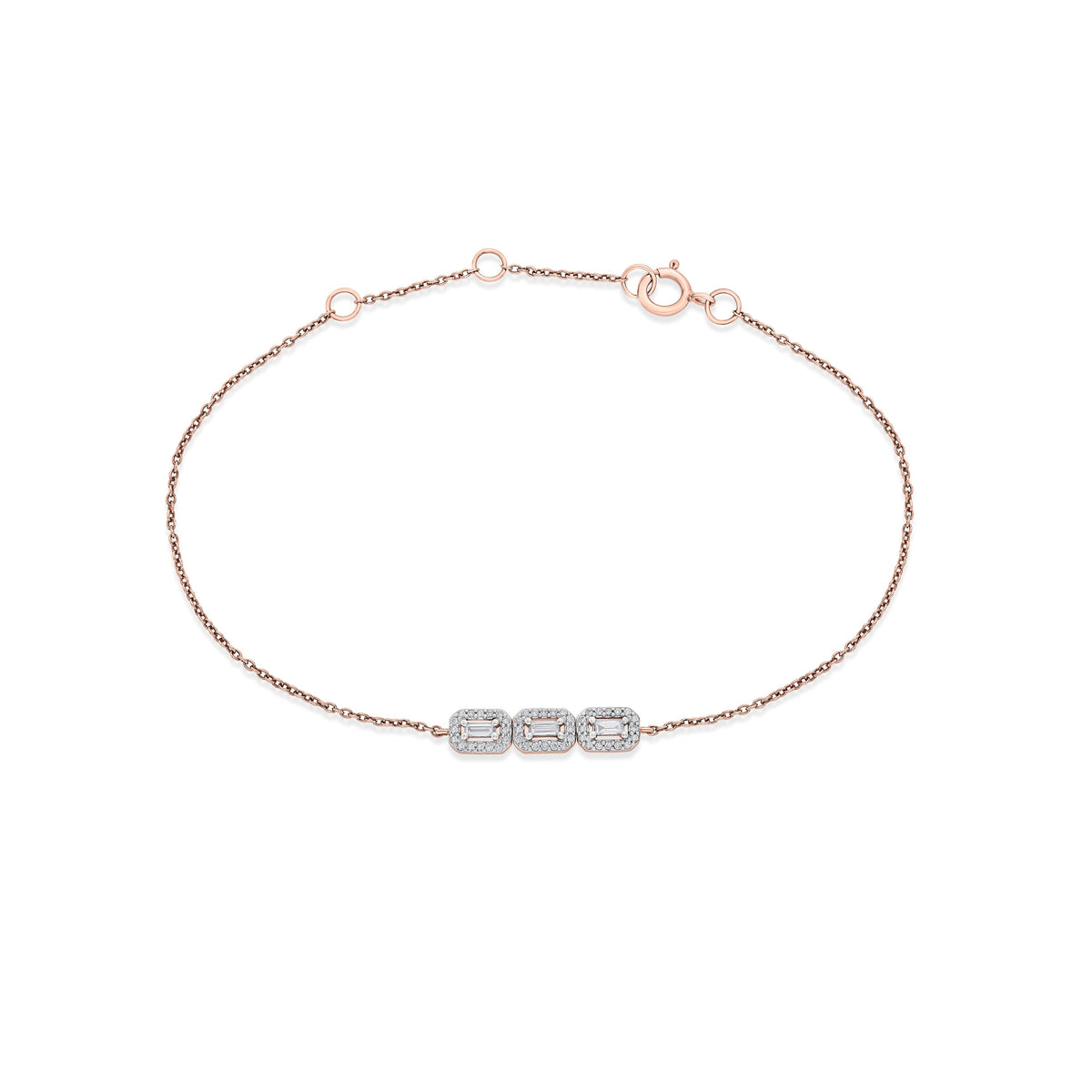 Classic Trilight Spark Bracelet - Zen Diamond India