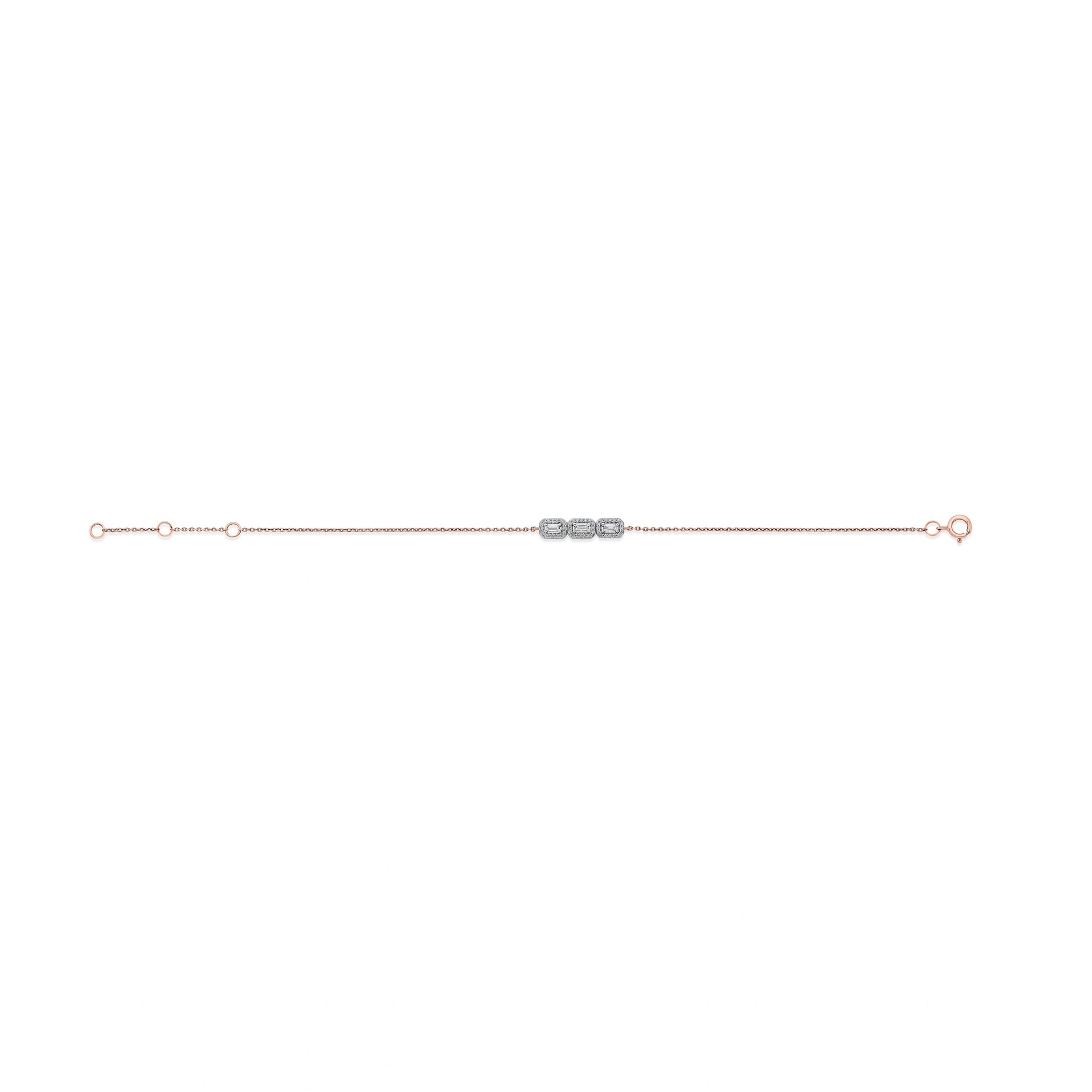 Classic Trilight Spark Bracelet - Zen Diamond India
