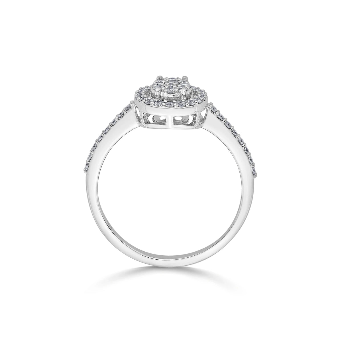 Sassy Eternal Spark Oval Ring - Zen Diamond India