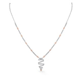 Deck Up Twisted Starlight Necklace - Zen Diamond India