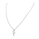 Deck Up Twisted Starlight Necklace - Zen Diamond India