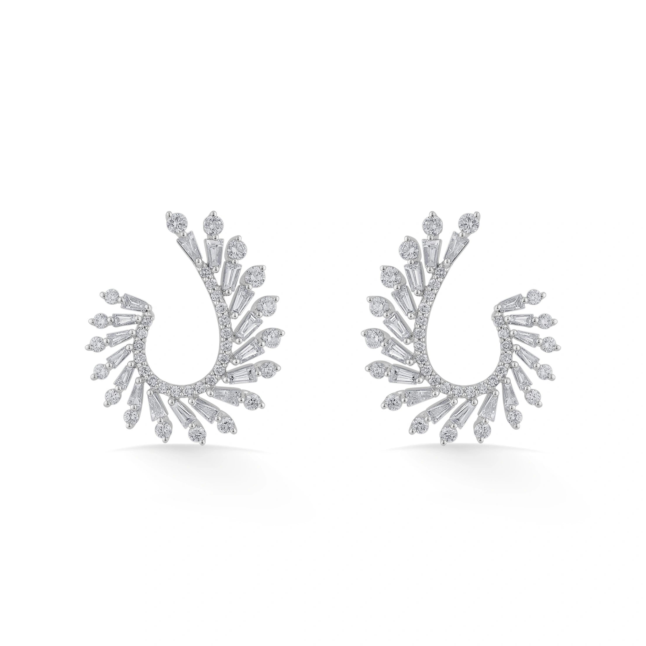 Enchante Celestial Burst Earrings - Zen Diamond India