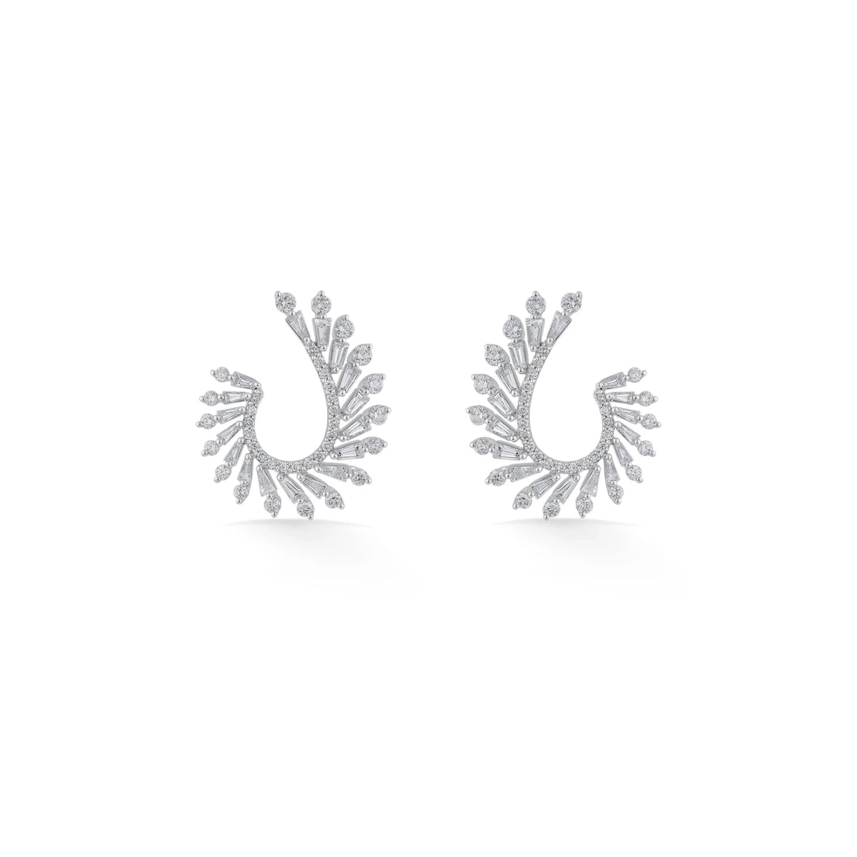 Enchante Celestial Burst Earrings - Zen Diamond India