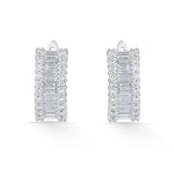 Enchante Luminous Elegance Hoops - Zen Diamond India