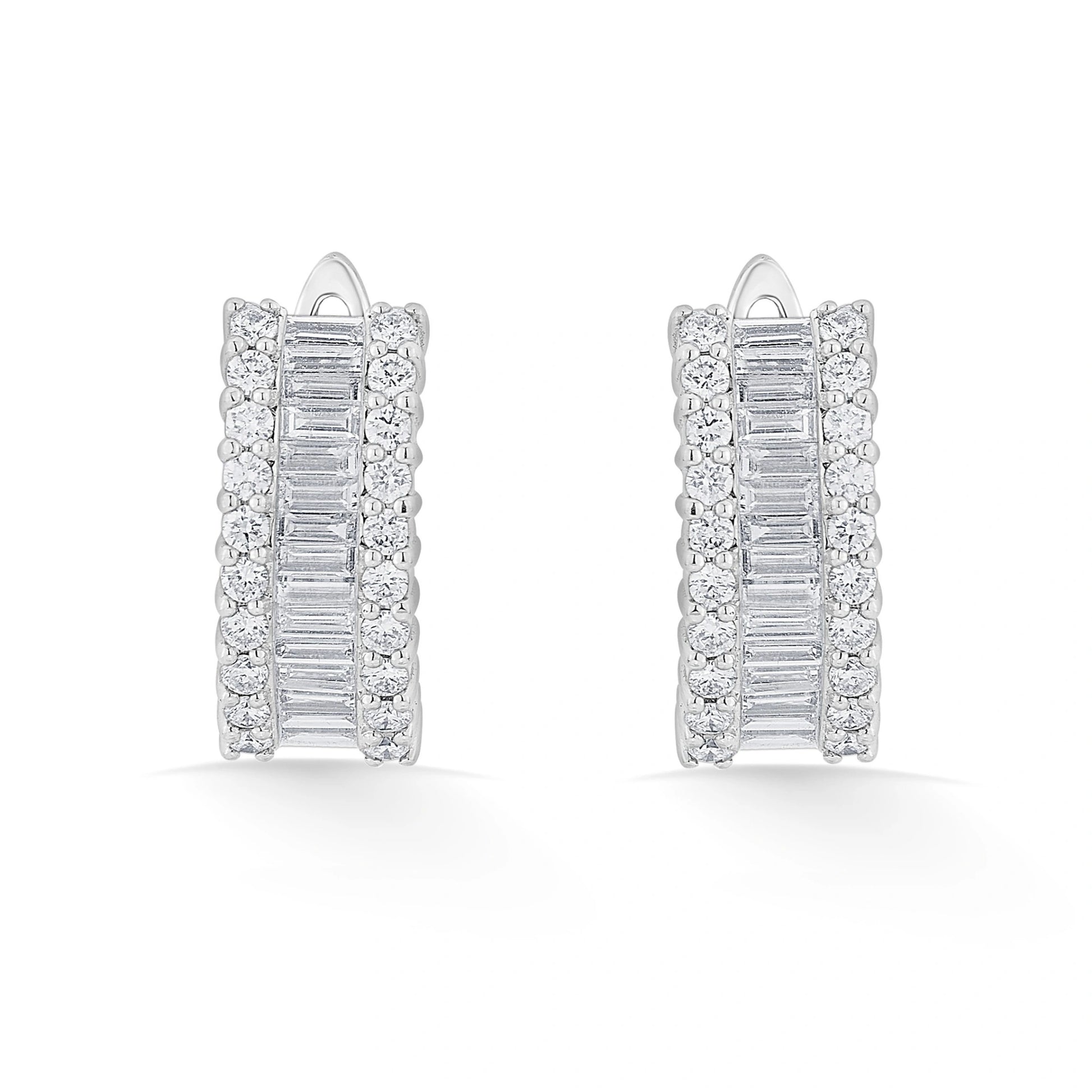 Enchante Luminous Elegance Hoops - Zen Diamond India