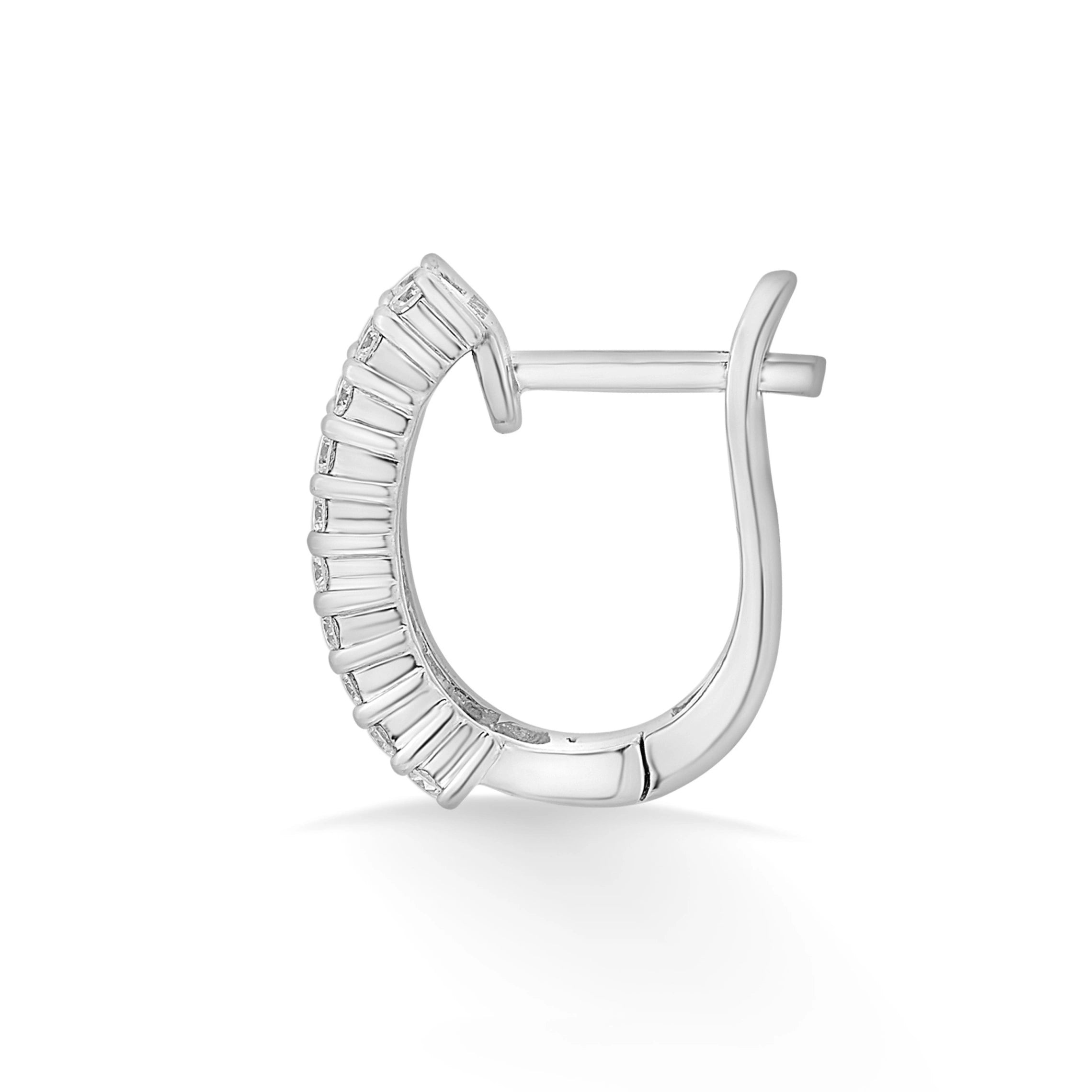 Enchante Luminous Elegance Hoops - Zen Diamond India