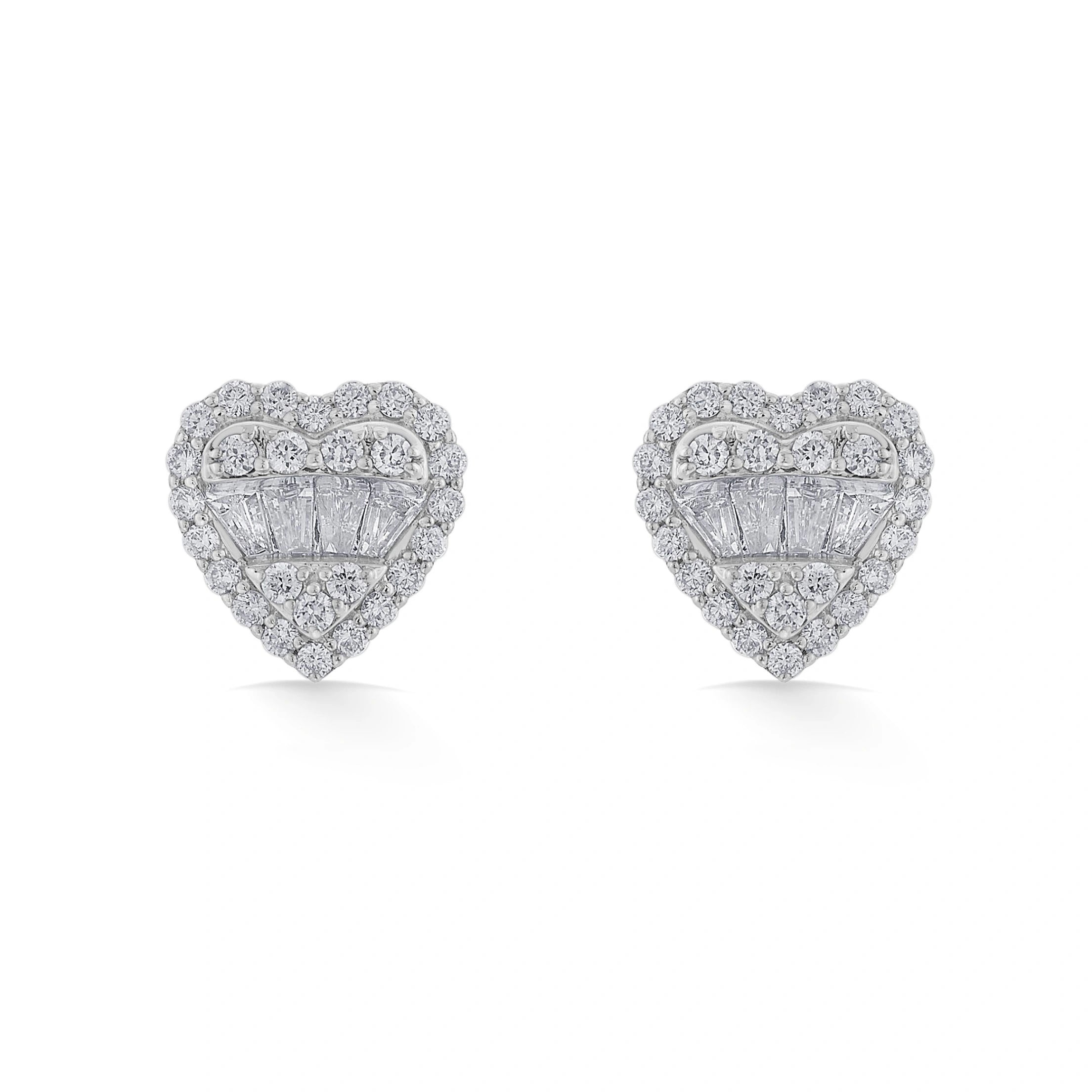 Love Knot Sparkling Amour Studs - Zen Diamond India