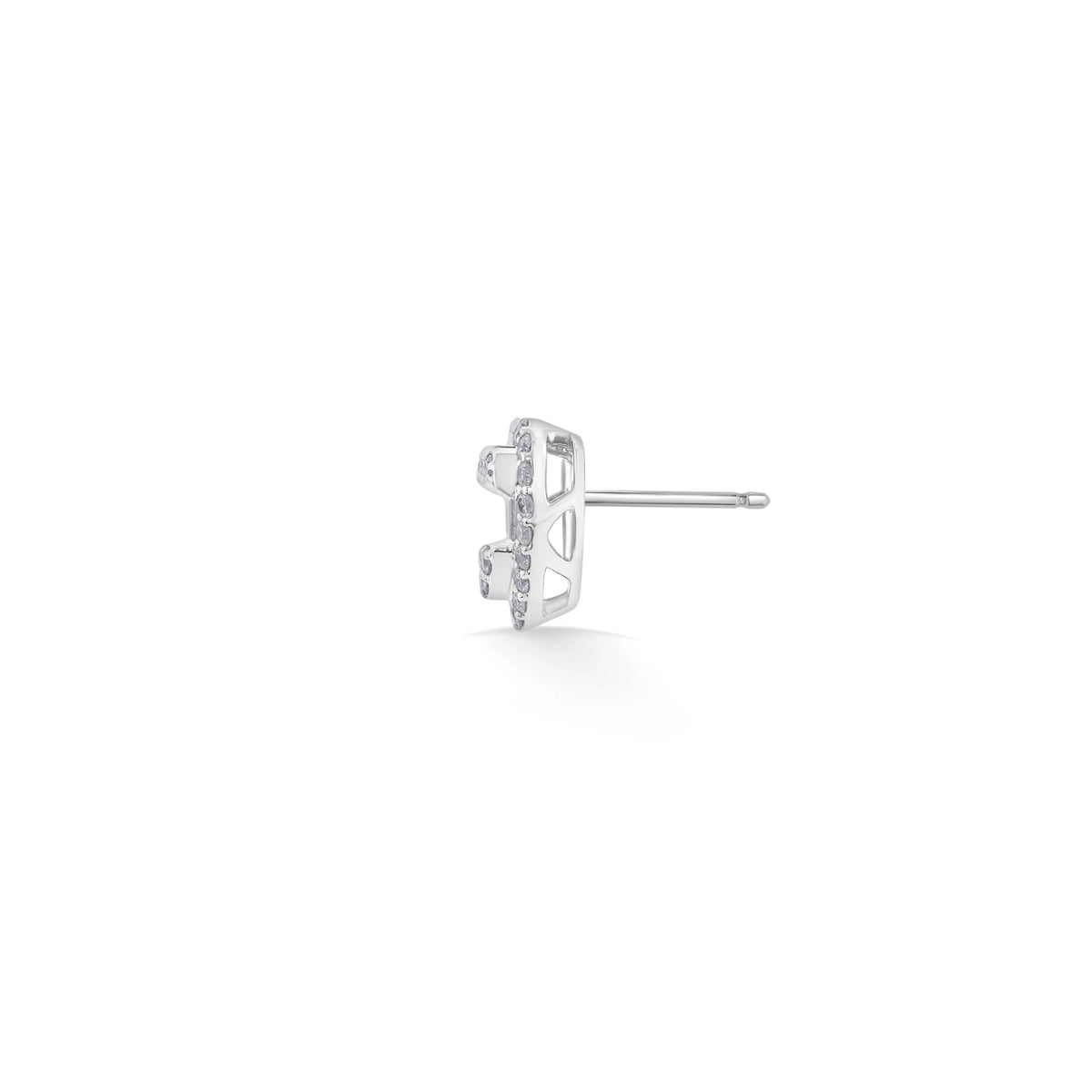 Love Knot Sparkling Amour Studs - Zen Diamond India