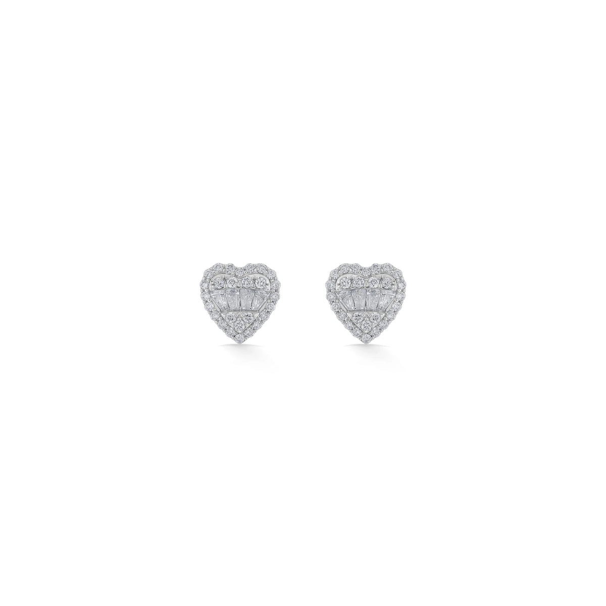 Love Knot Sparkling Amour Studs - Zen Diamond India