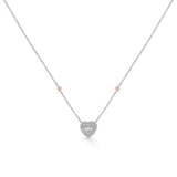 Regal Radiance Heart Pendant - Zen Diamond India