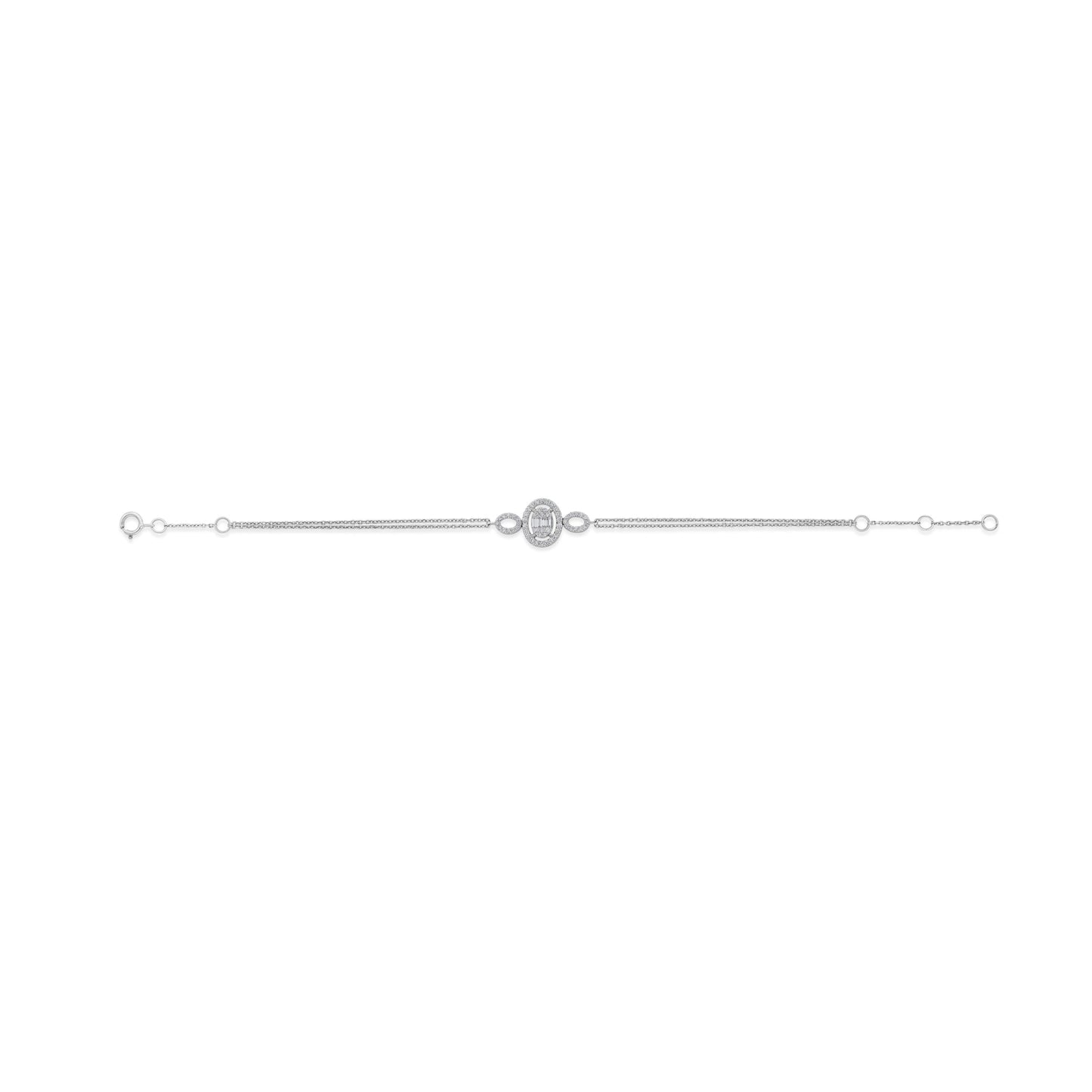 Classic Radiant Embrace Bracelet - Zen Diamond India