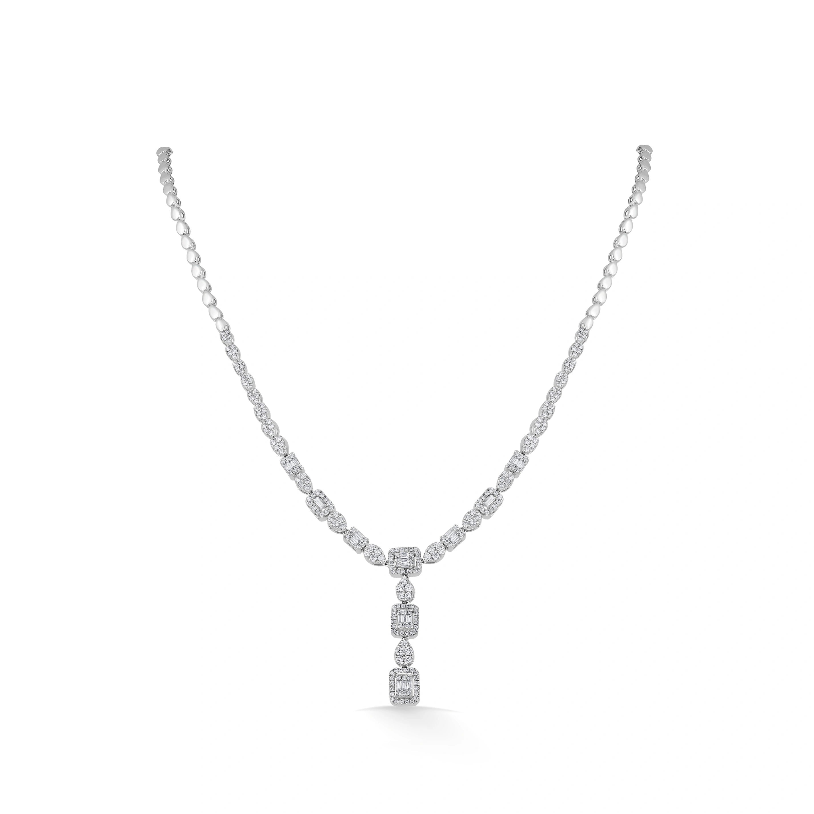 Enchante Frost Royale Necklace - Zen Diamond India