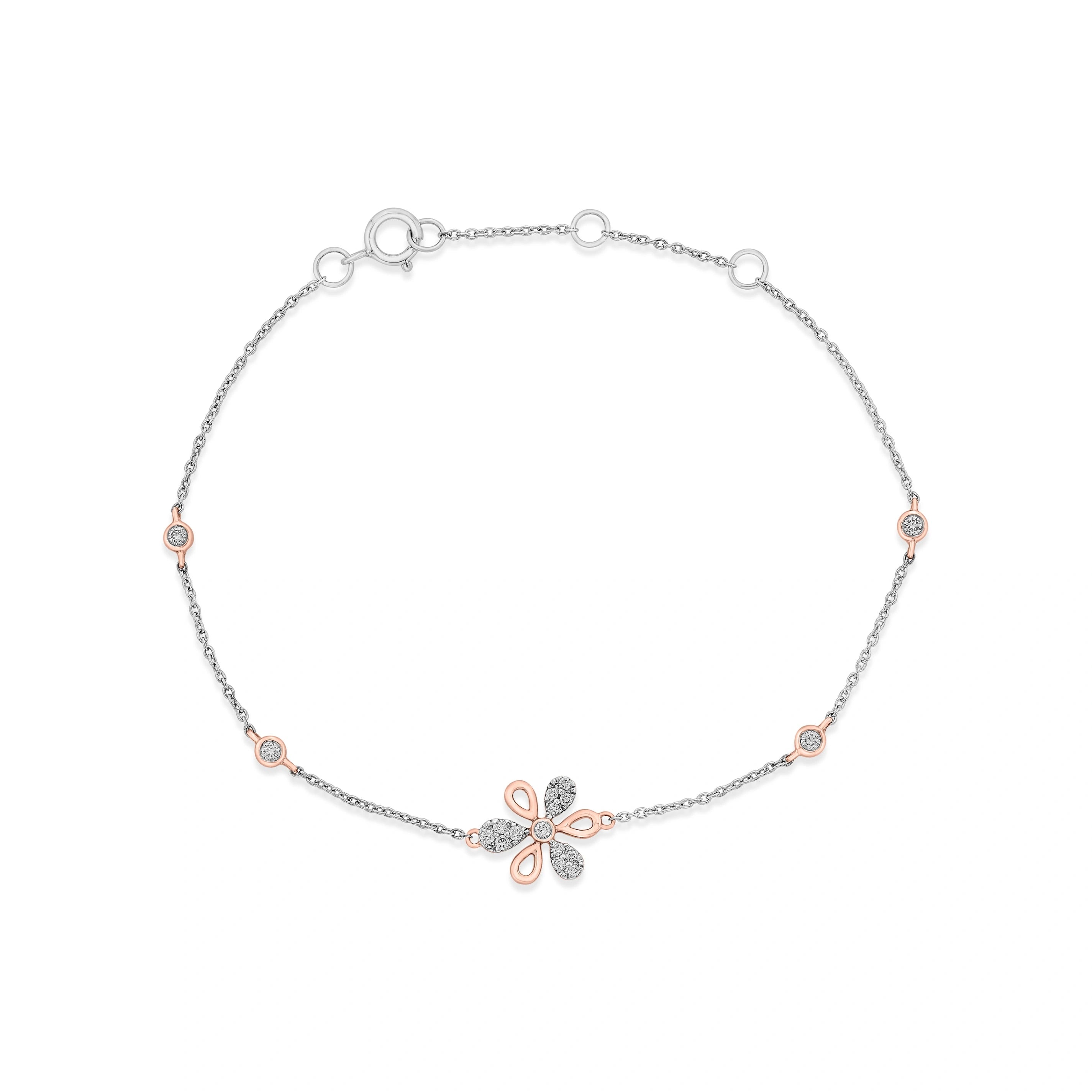 Deck Up Blossom Glow Bracelet - Zen Diamond India