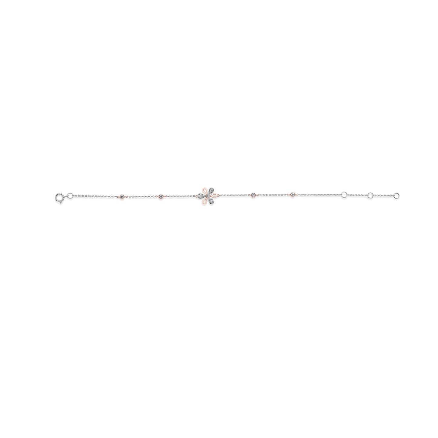Deck Up Blossom Glow Bracelet - Zen Diamond India