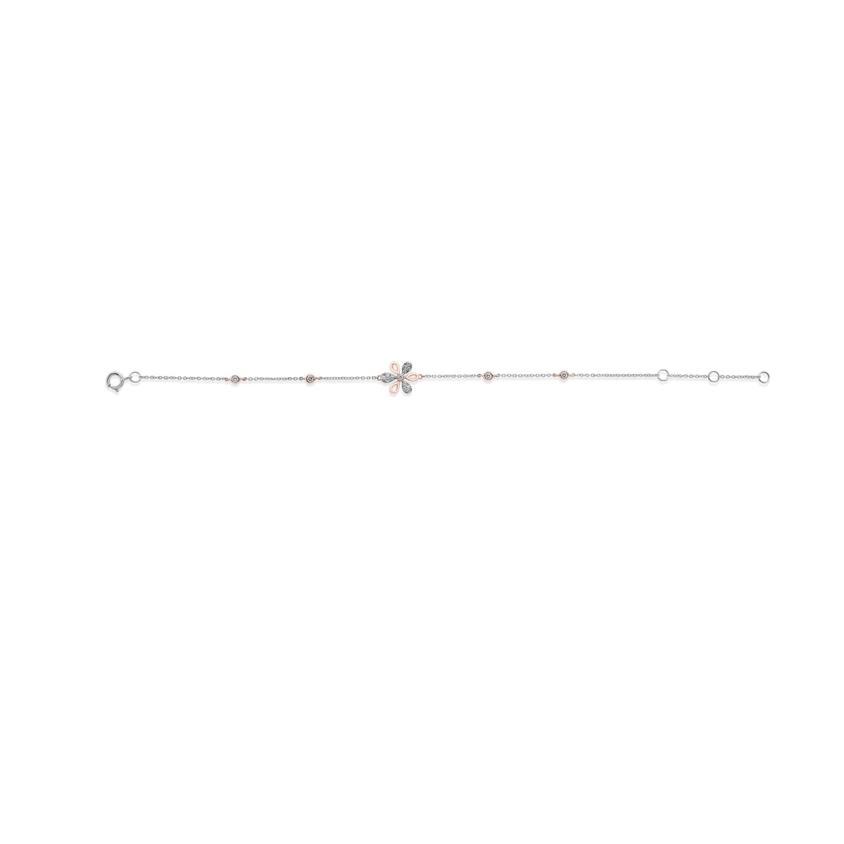Deck Up Blossom Glow Bracelet - Zen Diamond India