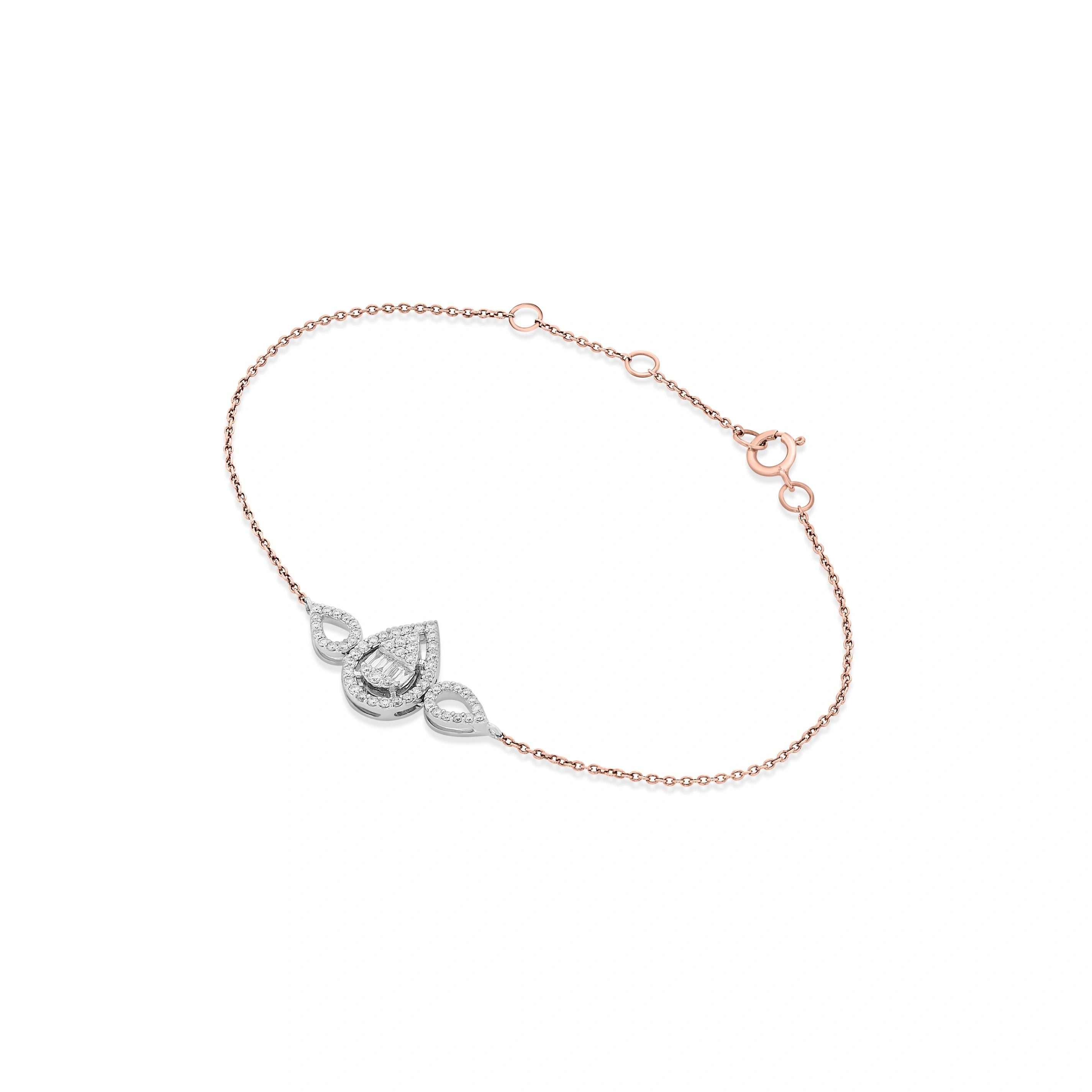 Classic Dewdrop Radiance Bracelet - Zen Diamond India