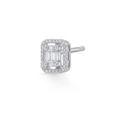 Classic Geometric Glacier Studs - Zen Diamond India